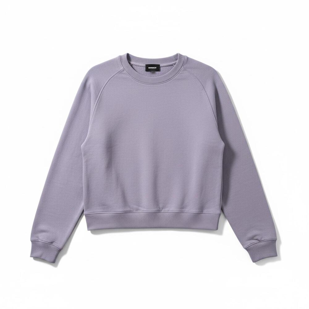 Monrow Women’s Crewneck Sweatshirt Minimalist Athleisure – Size L